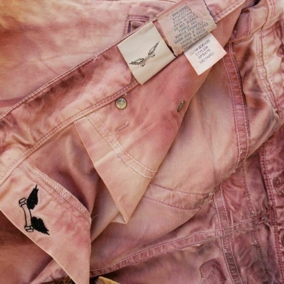 New ROBIN'S JEAN Motard Slim Straight Jeans SZ 40 - Picture 7 of 8